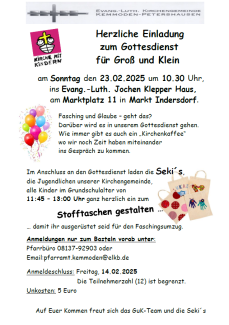 Plakat Sekikids Basteln