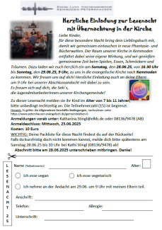 Flyer Lesenacht