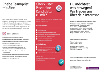 Flyer KV Kandidaten Wahl